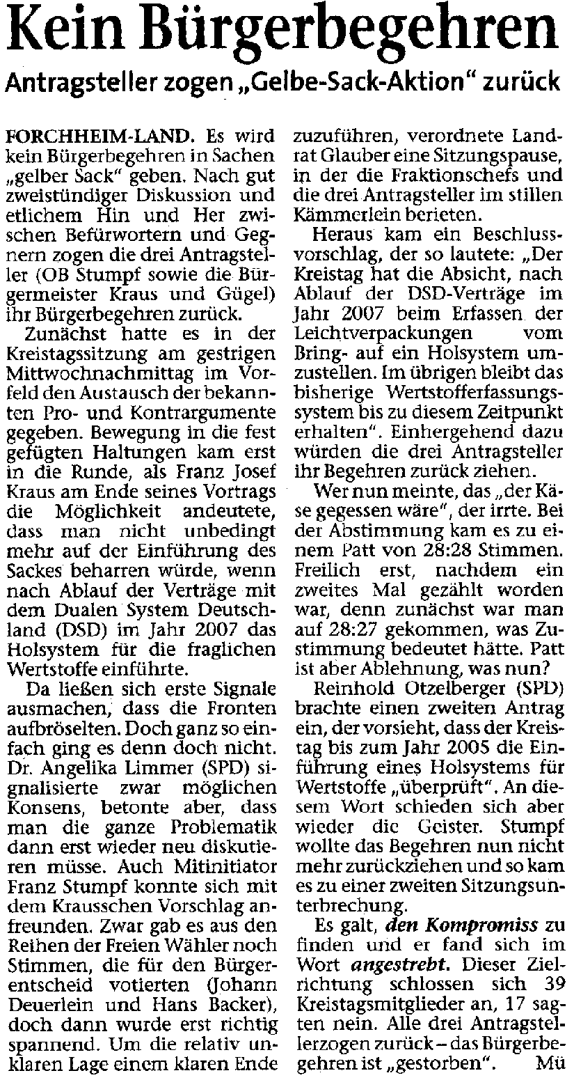 Artikel im FT vom 06.02.2003