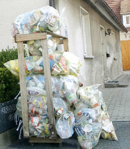 Die Ebermannstädter nutzen den Gelben Sack.