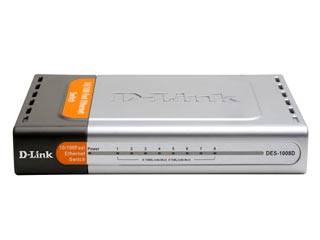 Switch: D-Link DES 1008D